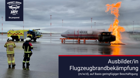 Ausbilderin Flugzeugbrandbekämpfung